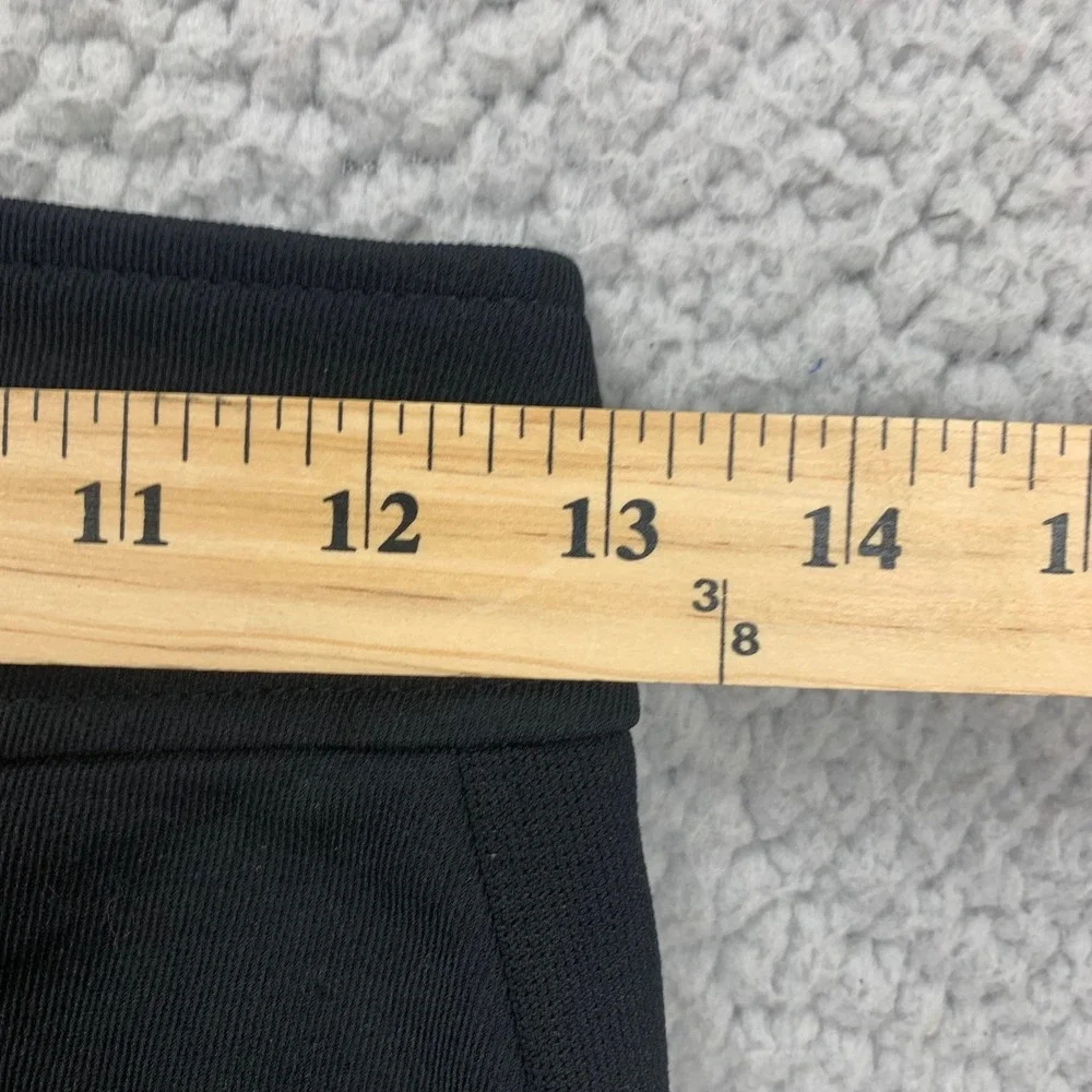 Vintage Profile Ski Pants Youth 12 Black Red Wool‎ Blend Stirrup Insulated